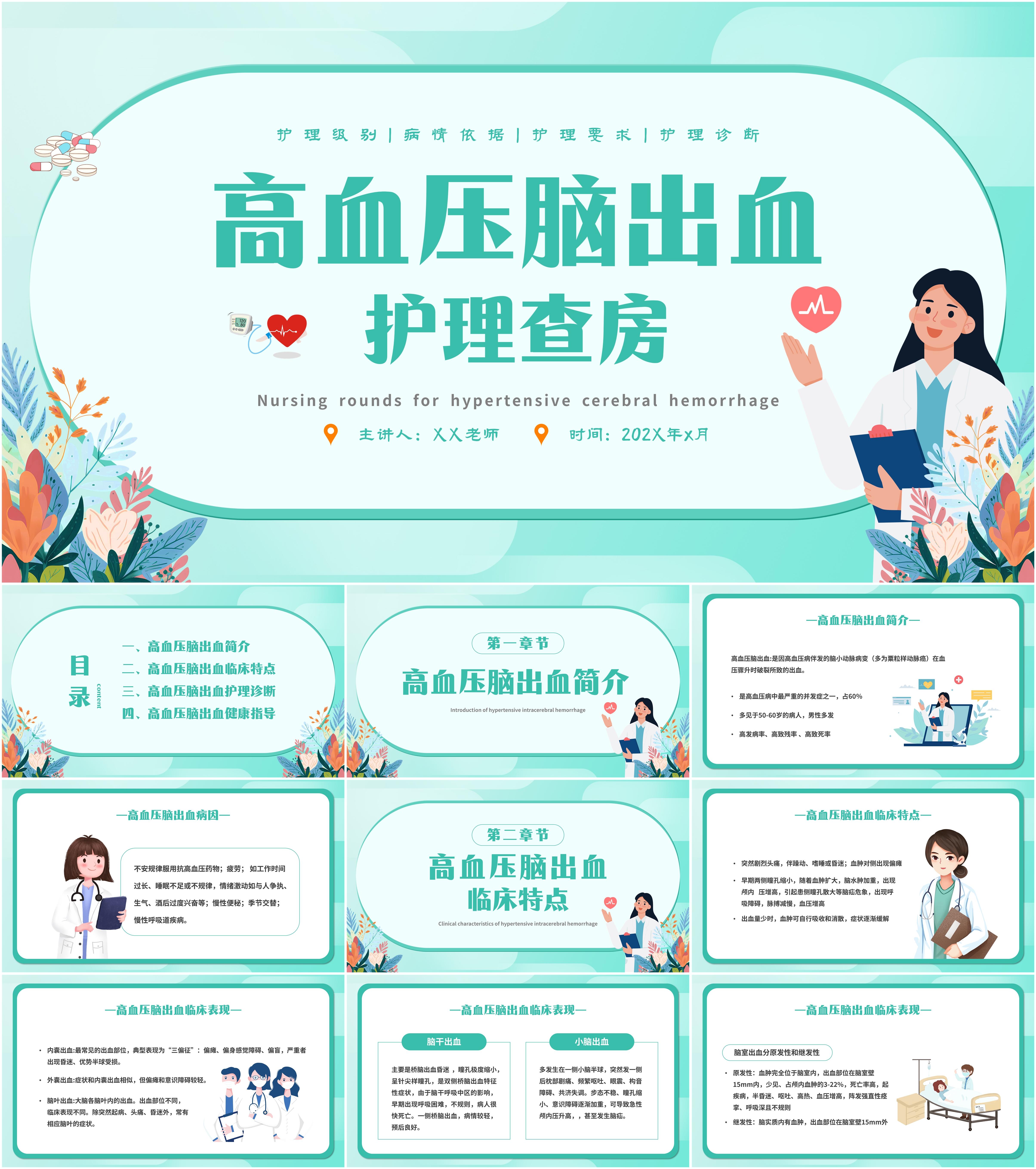 最新24套高质量2024全国高血压日&高血压综合知识专题ppt课件!
