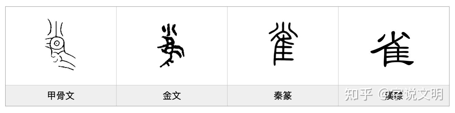 雀——每日一字·隹部字 - 知乎