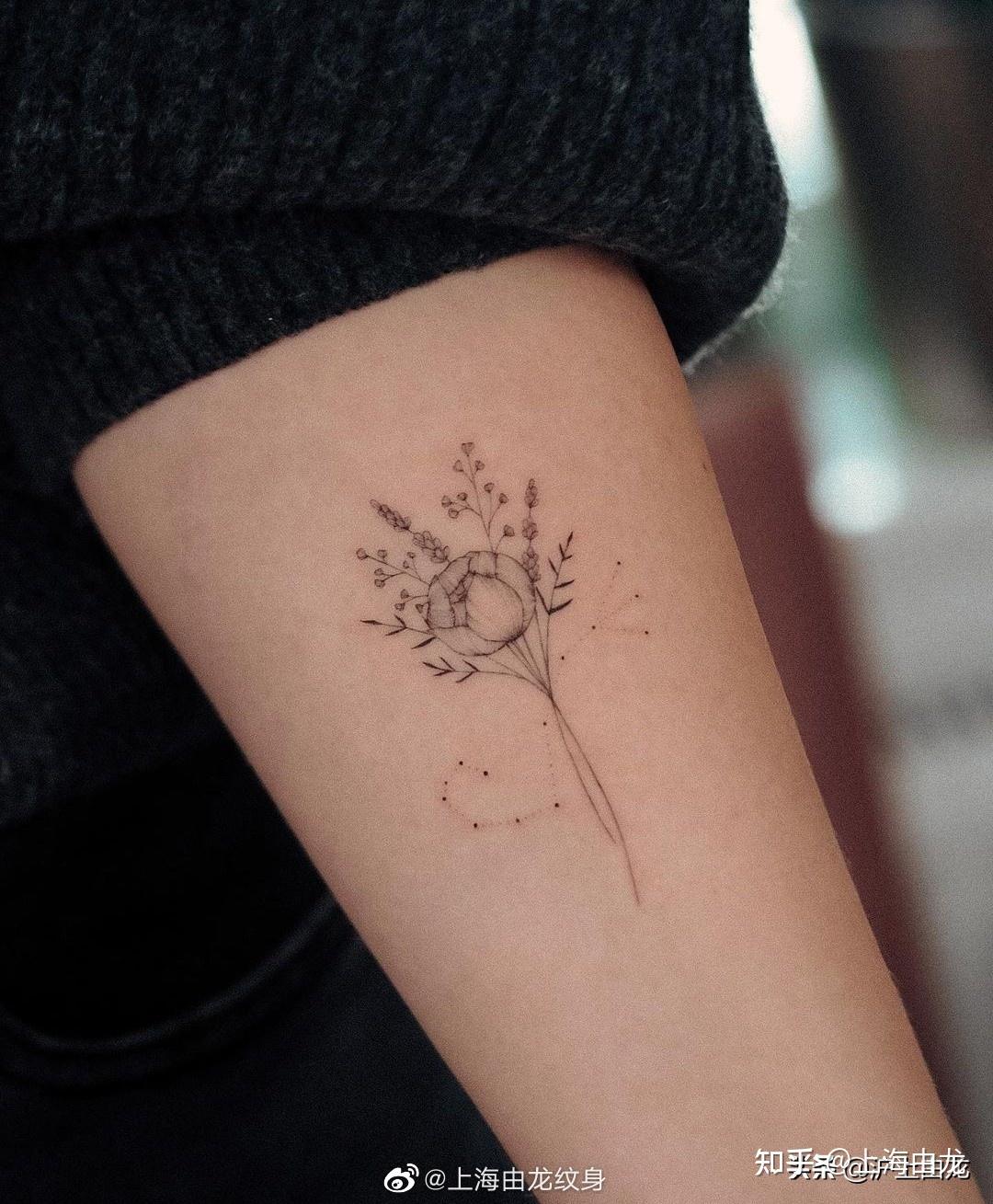女生小清新纹身图案 - 知乎