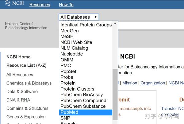 PubMed数据库检索示例 - 知乎