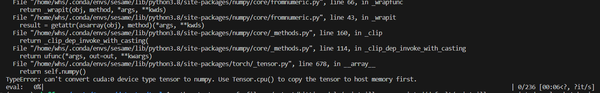 Typeerror Can T Convert Cuda Device Type Tensor To Numpy Use Tensor Cpu