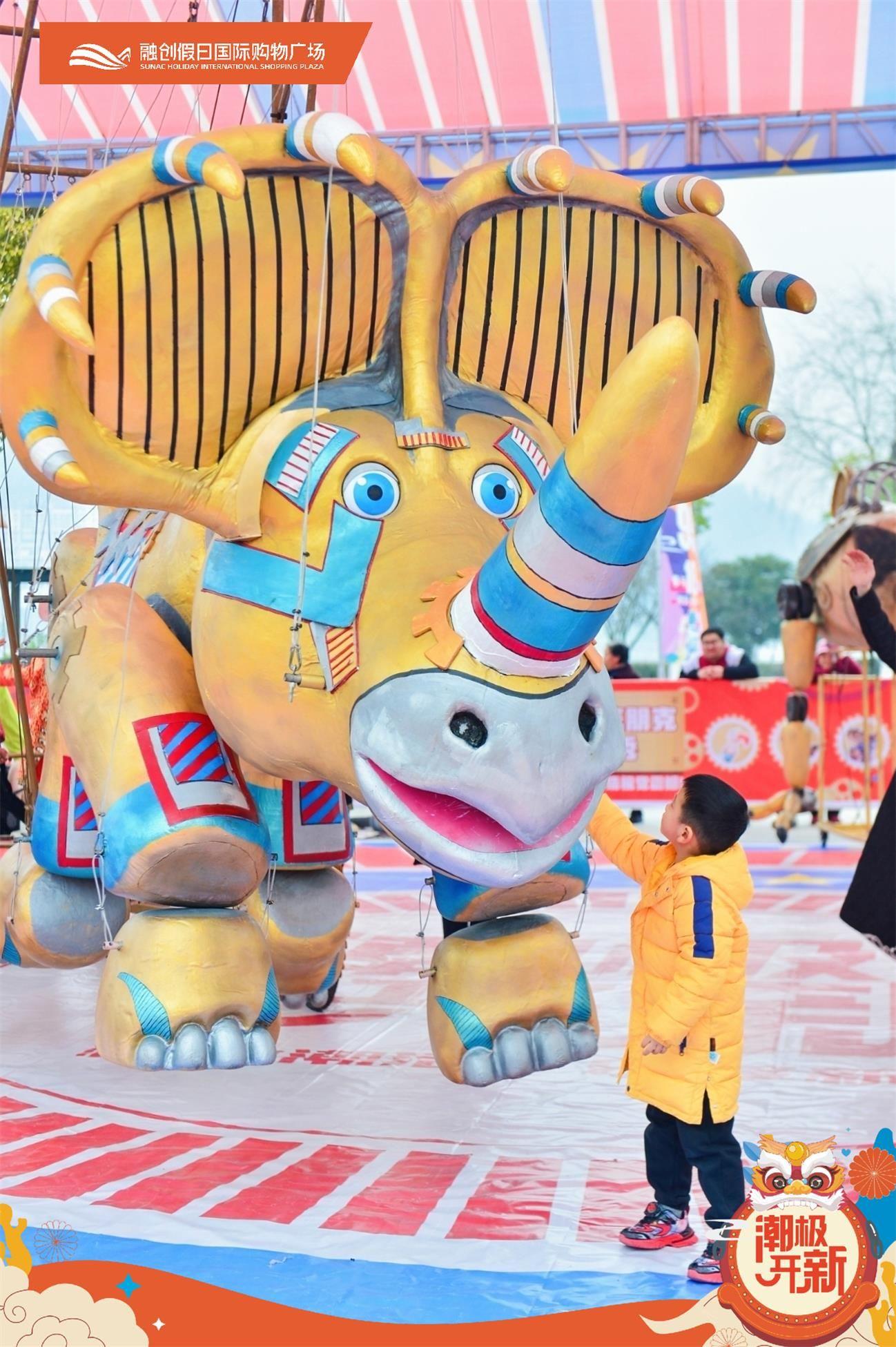 巨型提线木偶马戏团大型木偶剧木偶巡游互动