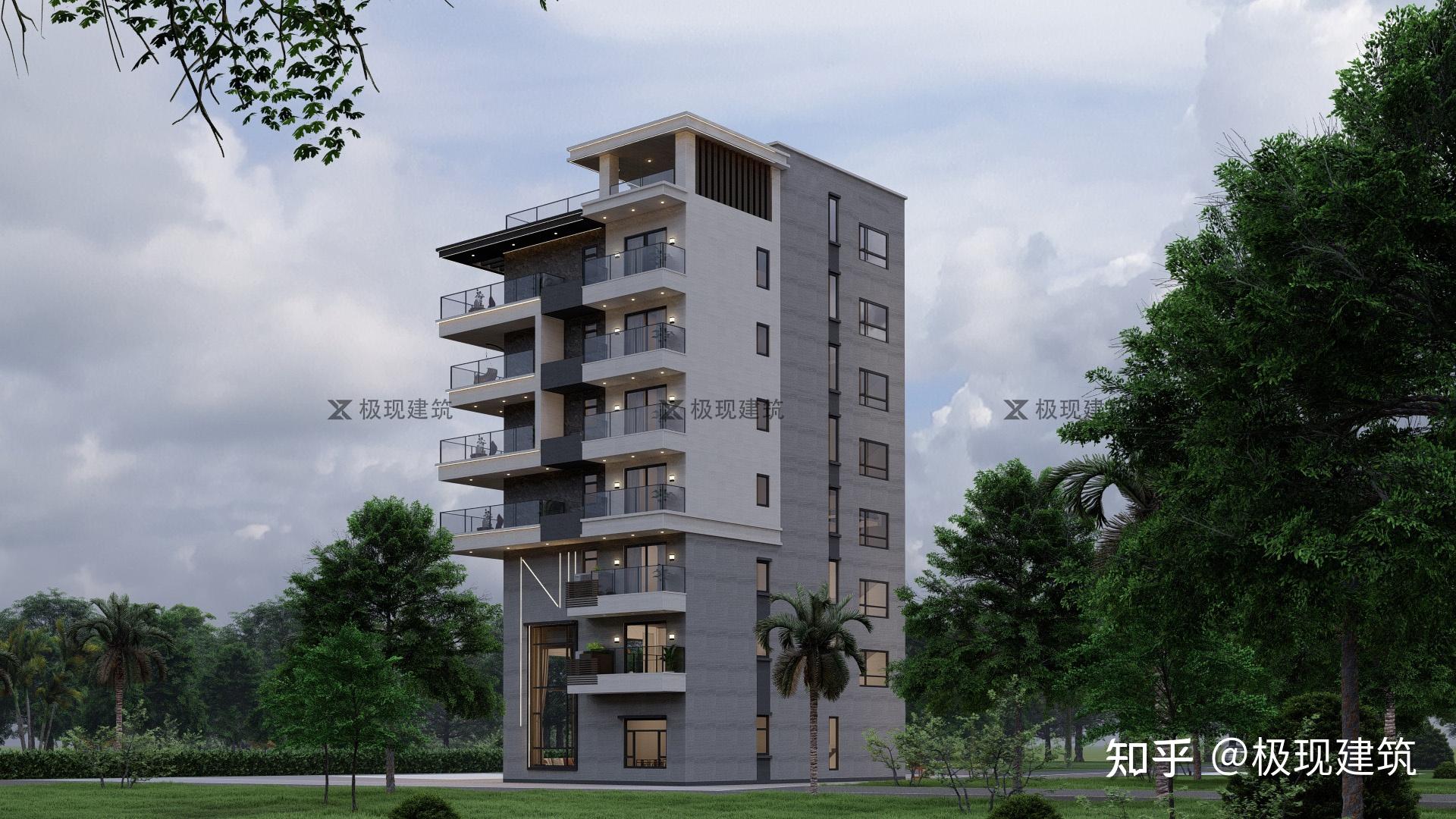 广东丨现代风格自建别墅，尺寸：13.7*9.9米 - 知乎