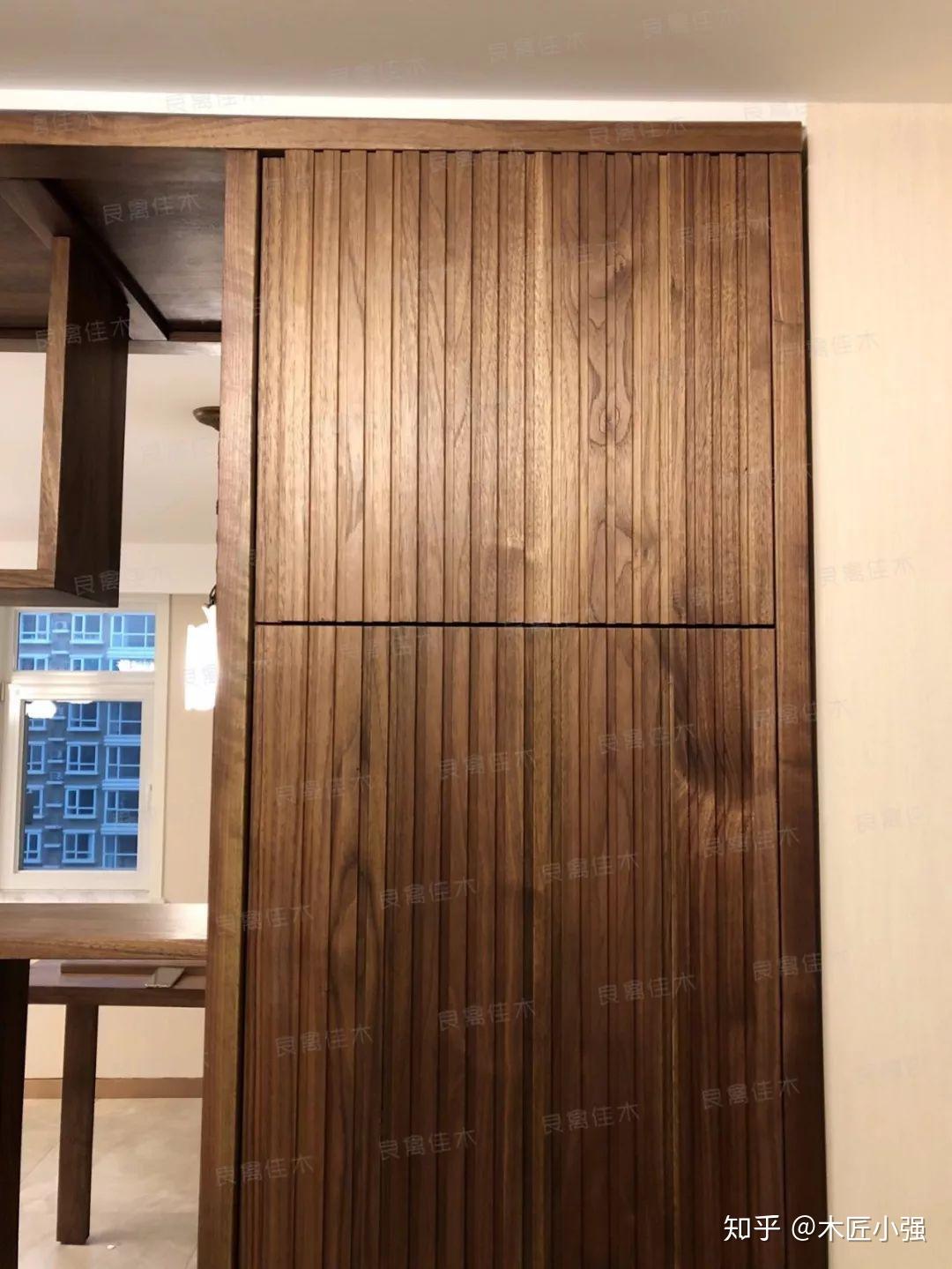 新中式香樟木全实木推拉门衣柜家用卧室收纳分层两门衣橱滑移门柜-淘宝网