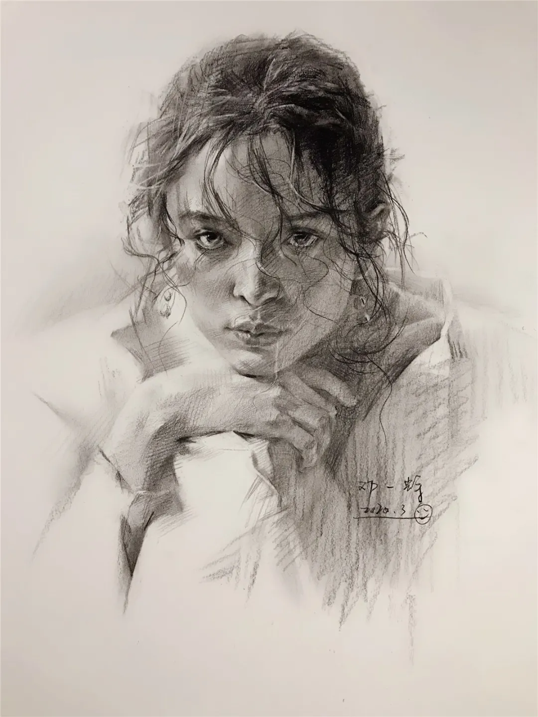 素描是一切造型的基础湖南素描名师邓一辉素描作品