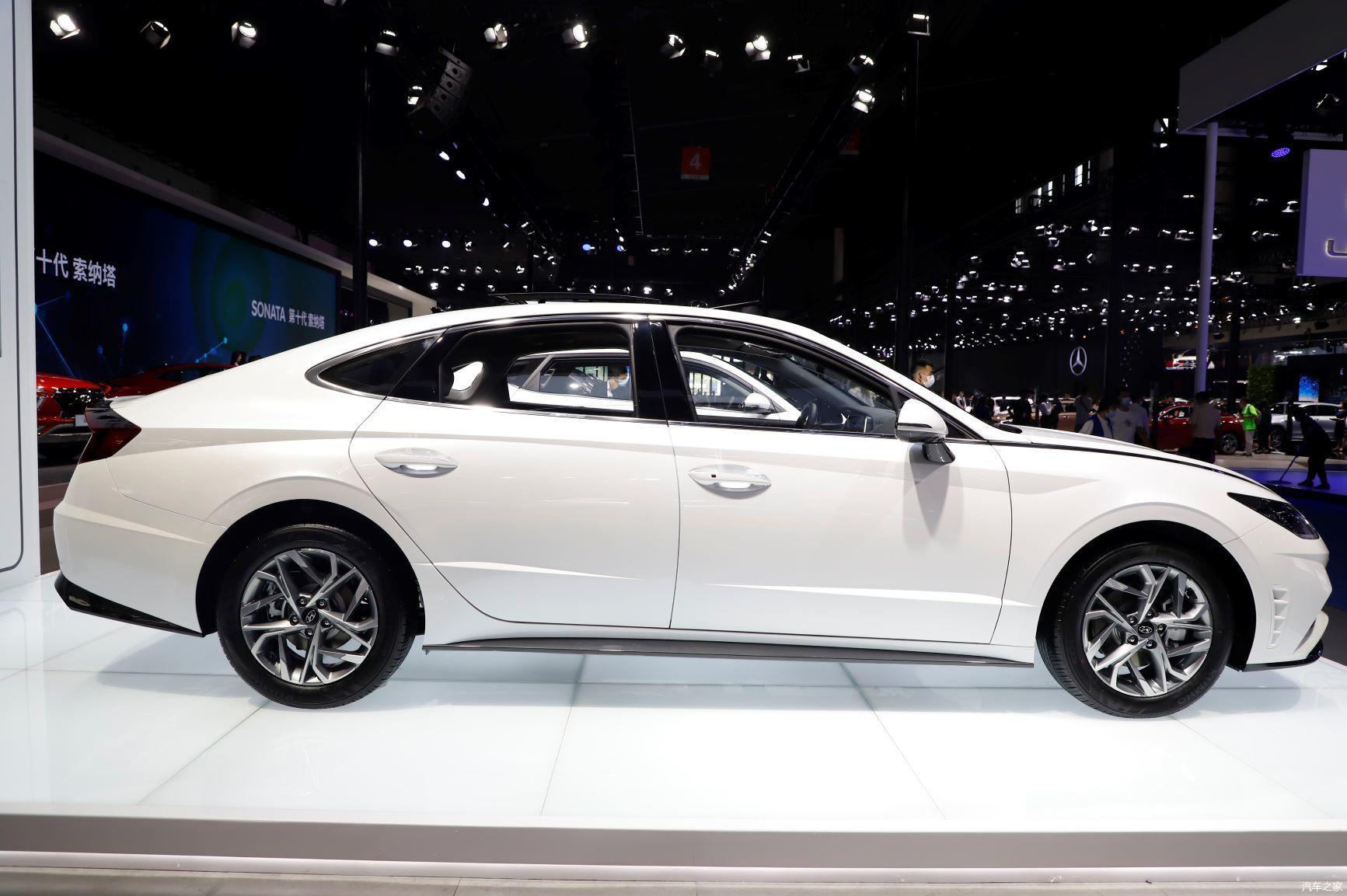 2020成都车展新鲜出炉实拍第十代索纳塔