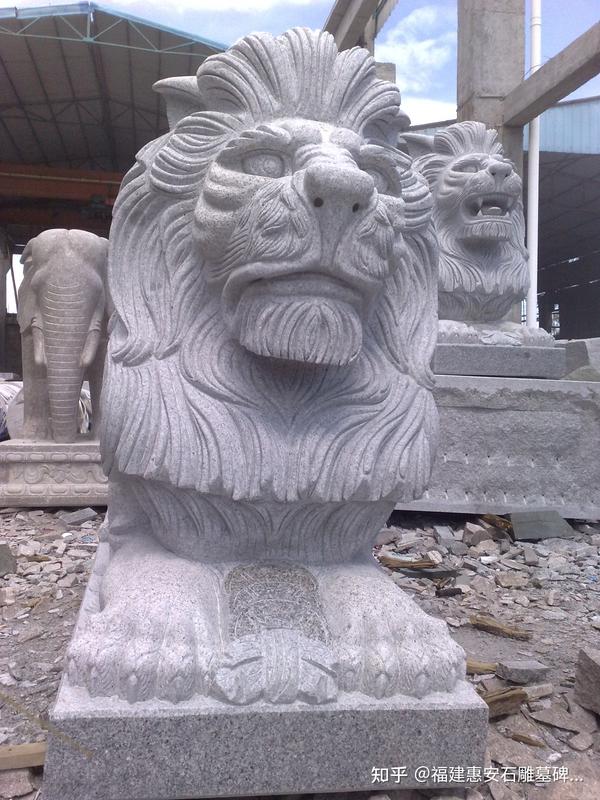 汉族雄狮雕刻- 知乎