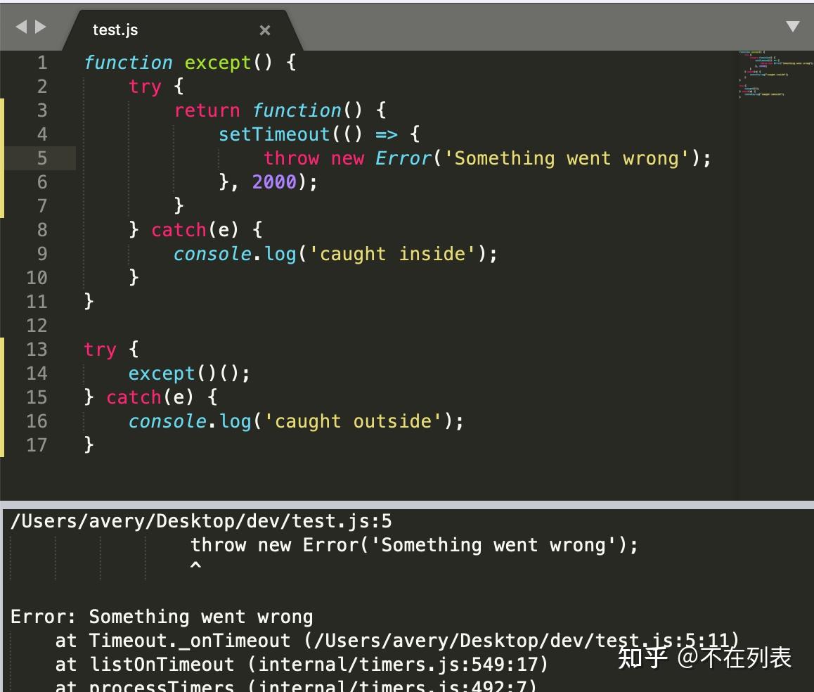 《JavaScript 权威指南》解读——throw - 知乎
