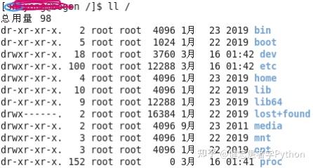 Linux命令ll查询权限? - 知乎