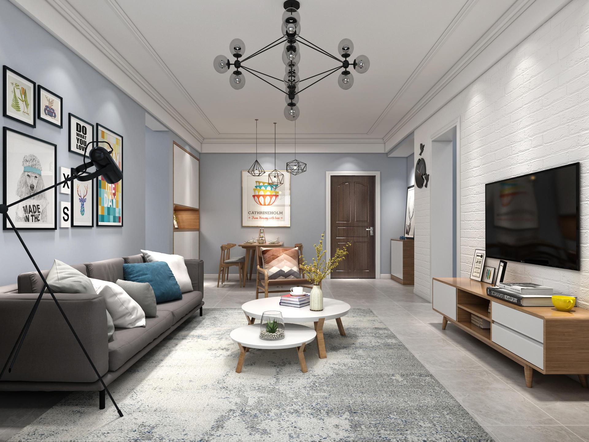 软装客厅家具类型与不同大小空间家具布置陈设要点