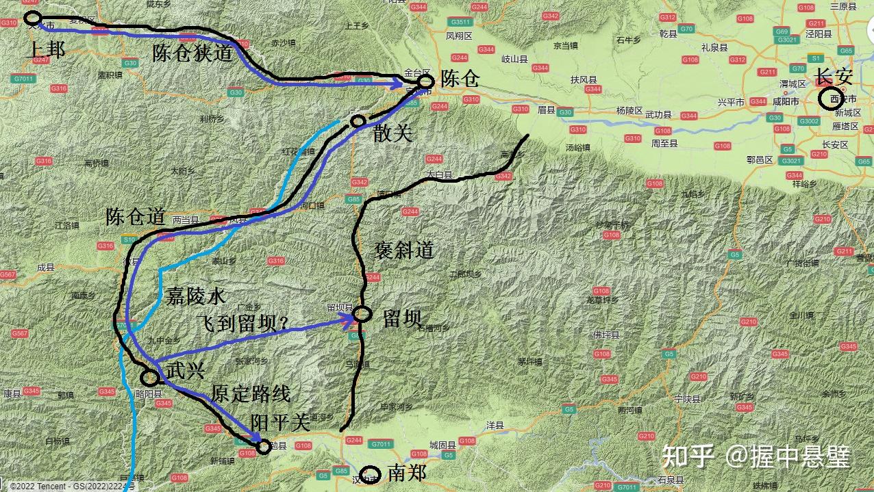 风起陇西剧情吐槽第五集陈恭和糜冲去汉中走的陈仓道还是褒斜道难道是