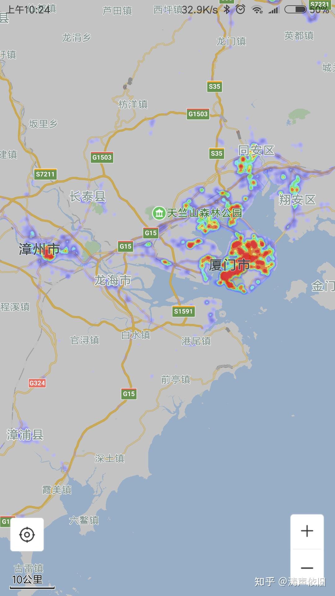 从城市热力图看城市发展