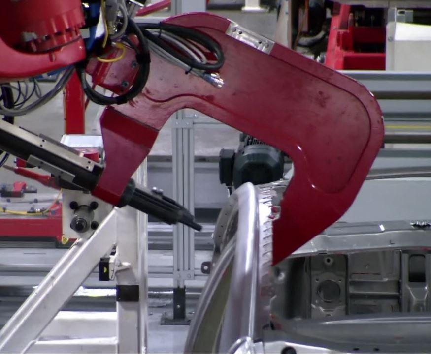 浅谈tesla铝制白车身焊接工艺