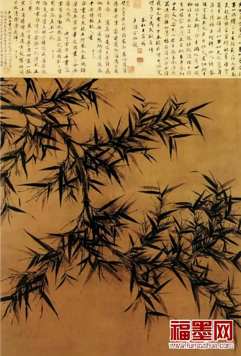历代国画竹子名家名作赏析帮您提升家庭挂画品味- 知乎