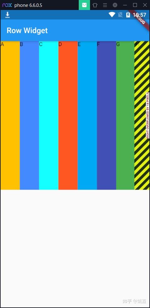 Flutter 基础布局 Row Widget - 知乎