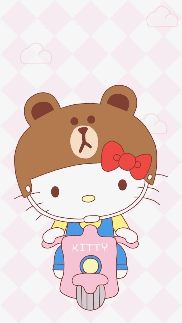 手机壁纸丨三丽鸥hellokitty凯蒂猫高清无水印卡通动漫可爱 - 知乎