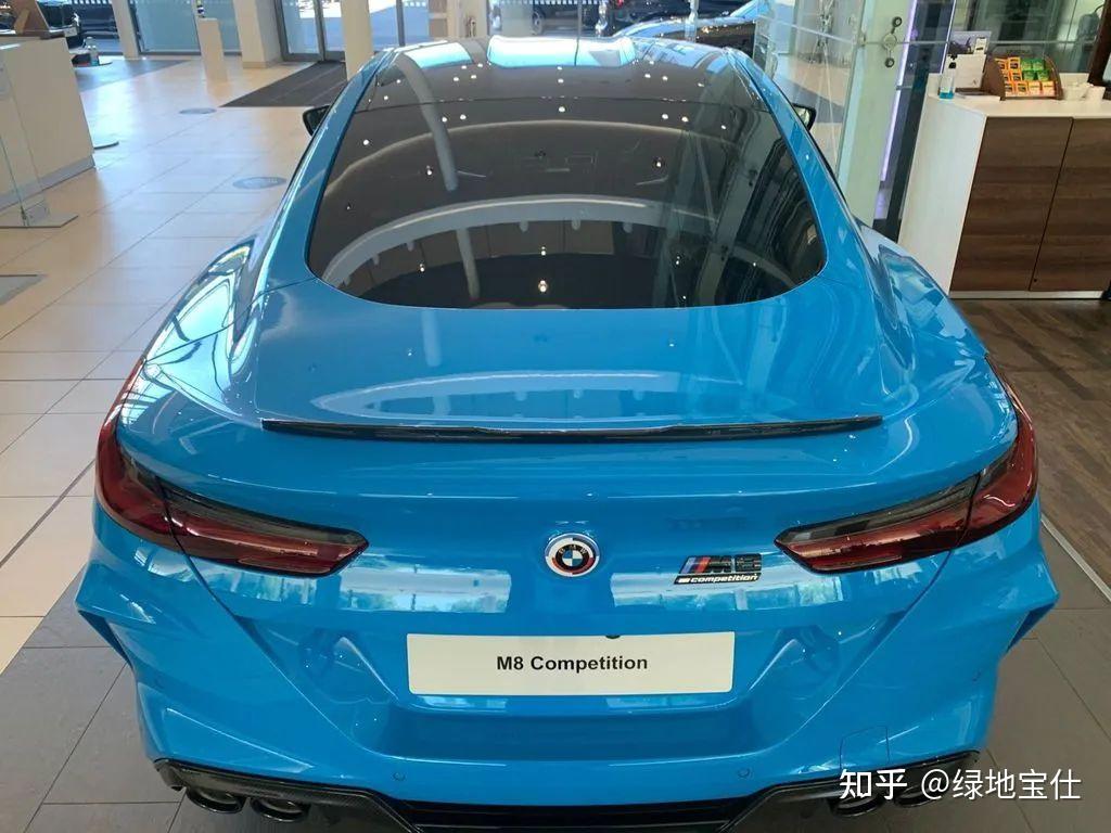 选装这款蓝色宝马车漆你觉得值不值