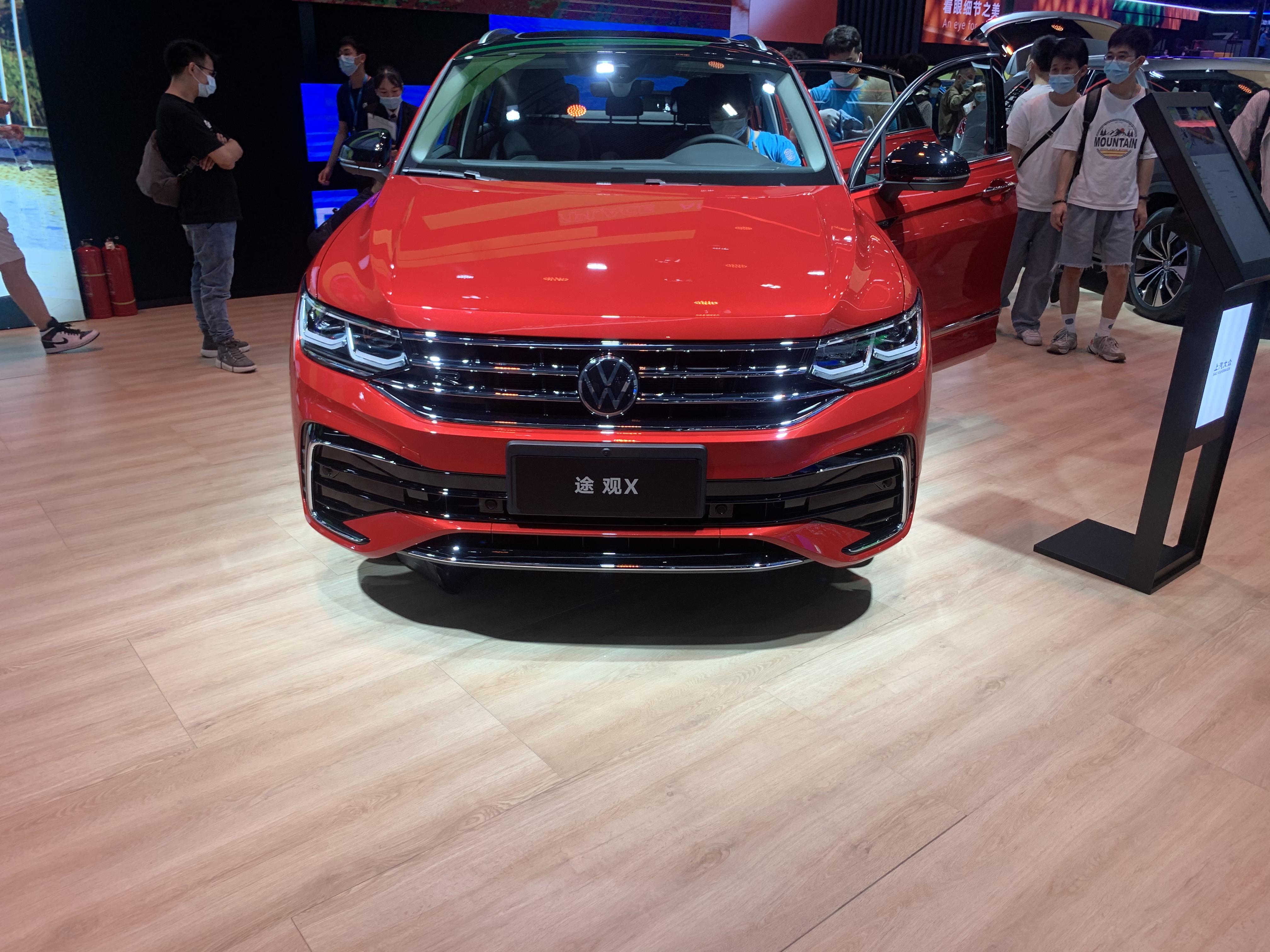 2020广州车展大众途观x轿跑suv运动范十足实拍