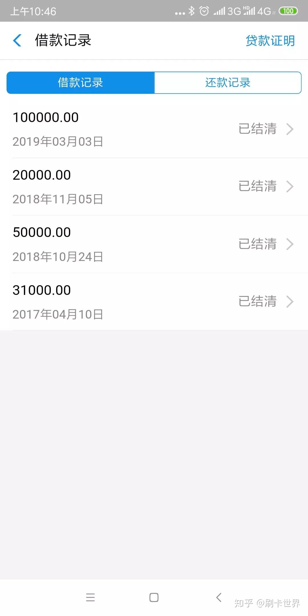 2017年開通借唄,2015年開通京東白條,2018年金條都不上徵信,到現在都