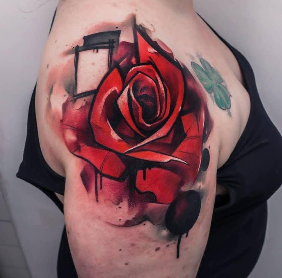 玫瑰集爱与美于一身,既是美神的化身,又溶进了爱神的血液