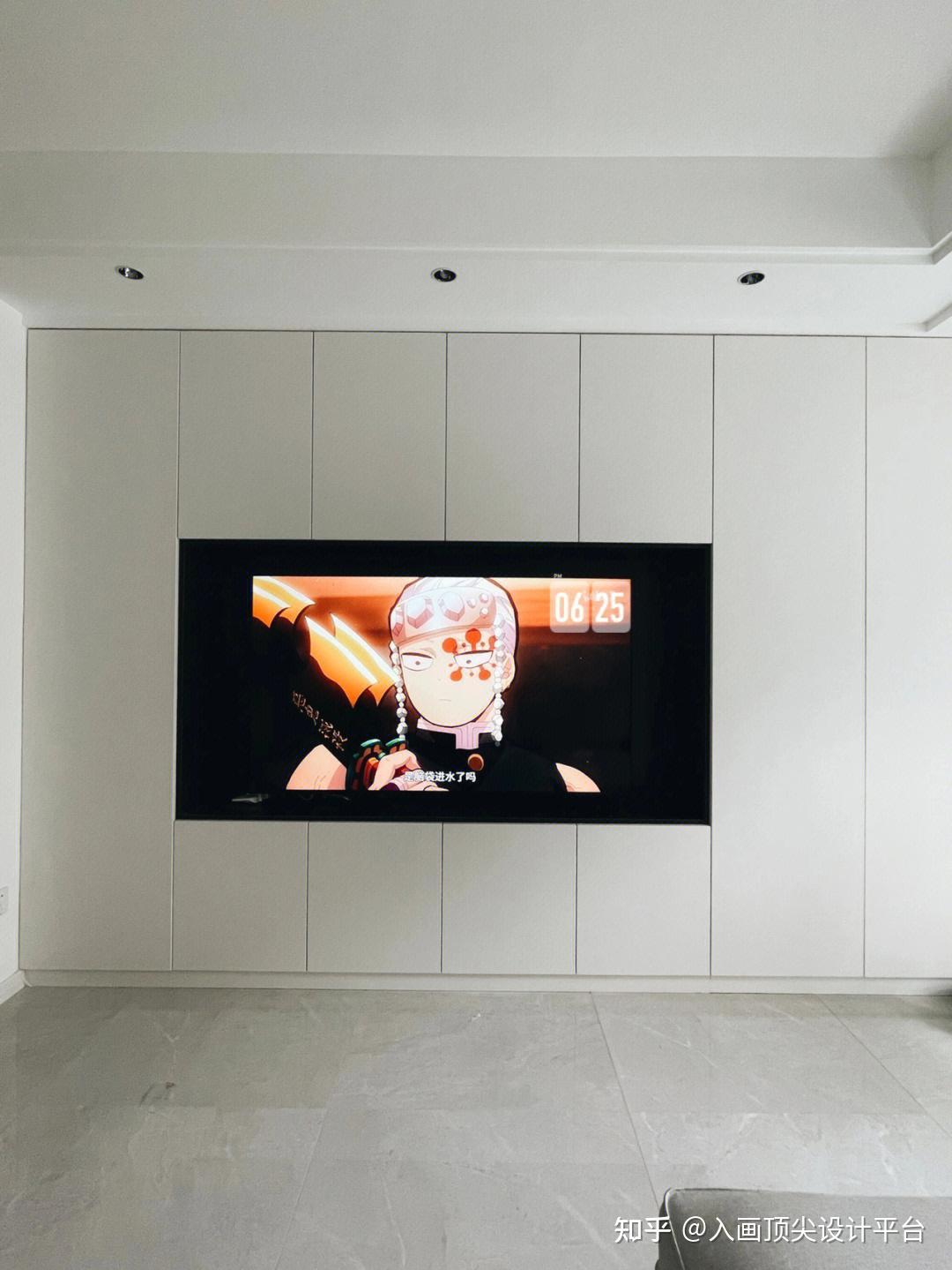 推荐你严丝合缝的凹槽电视背景墙