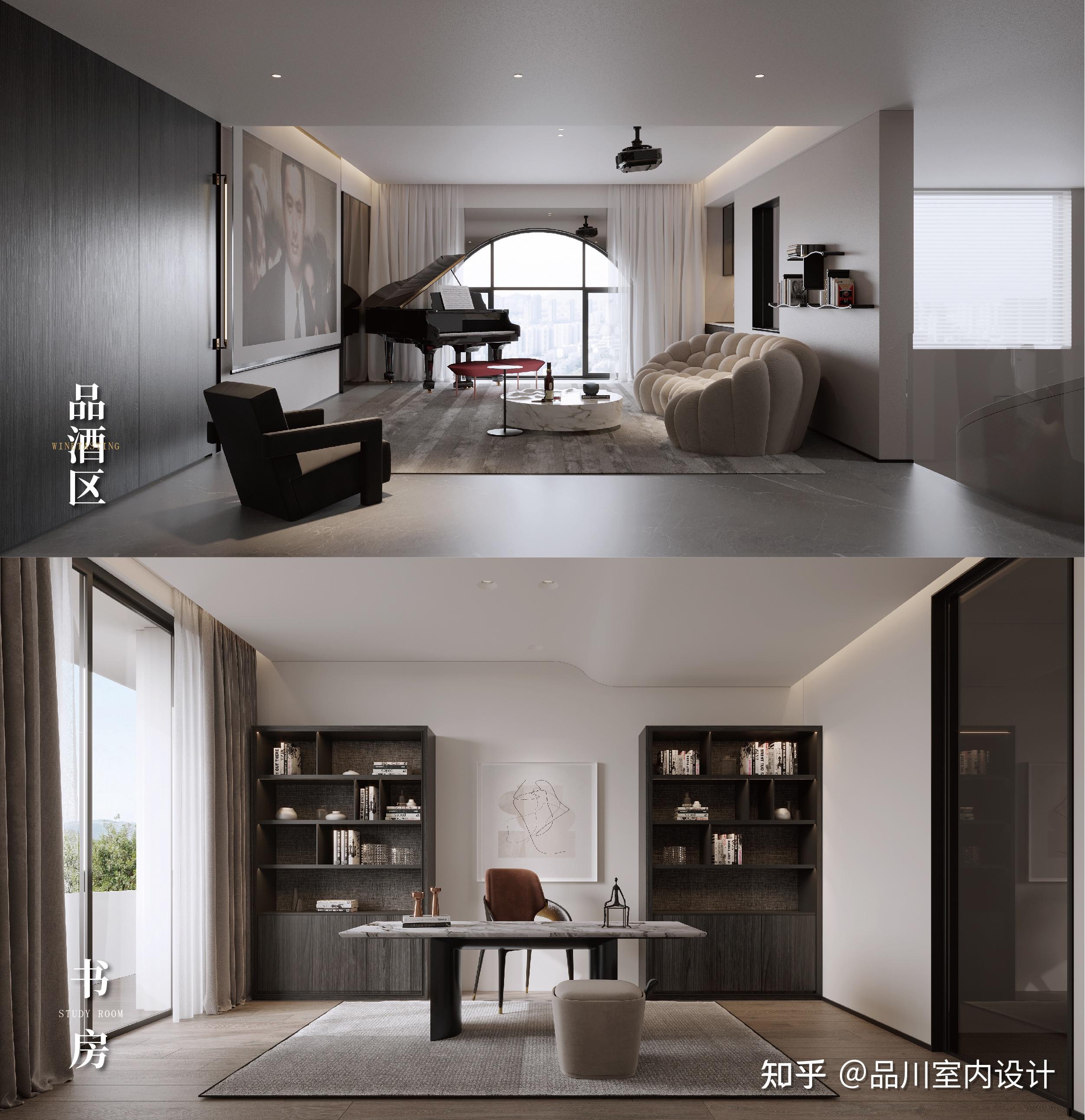 福州别墅设计 | 品川设计 | 300㎡现代风格别墅 - 知乎