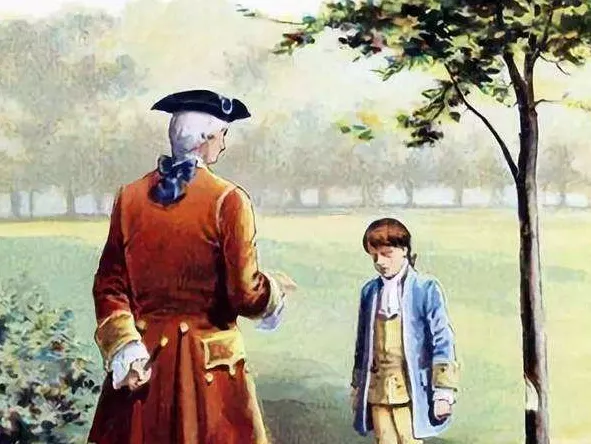 曾经课本中的华盛顿和樱桃树故事是真的吗