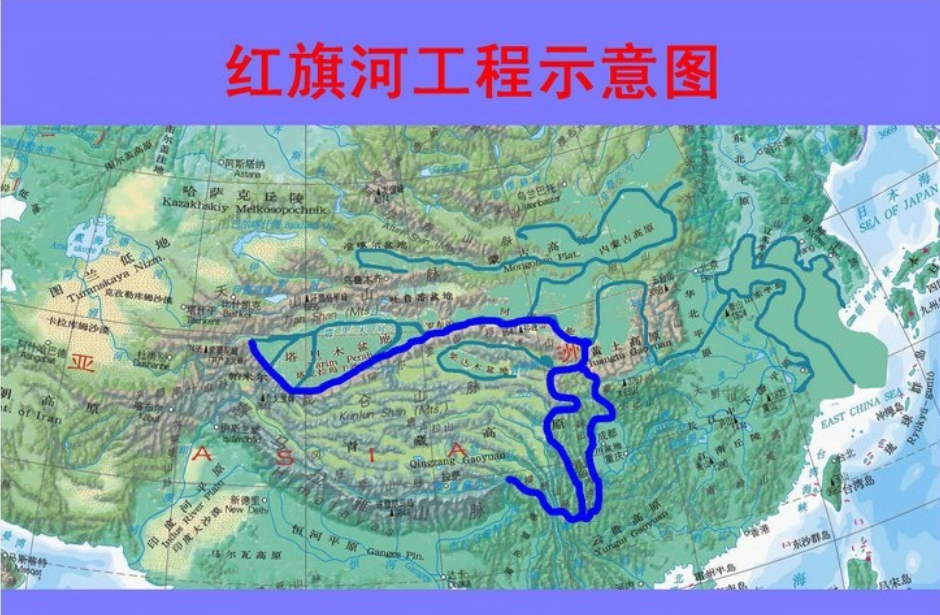 红旗河全城路线图图片