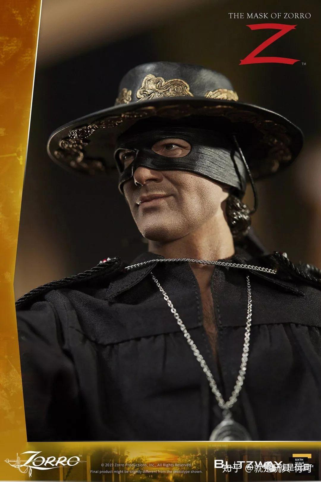 活久见30多年前的动画片佐罗竟然出12寸人偶了