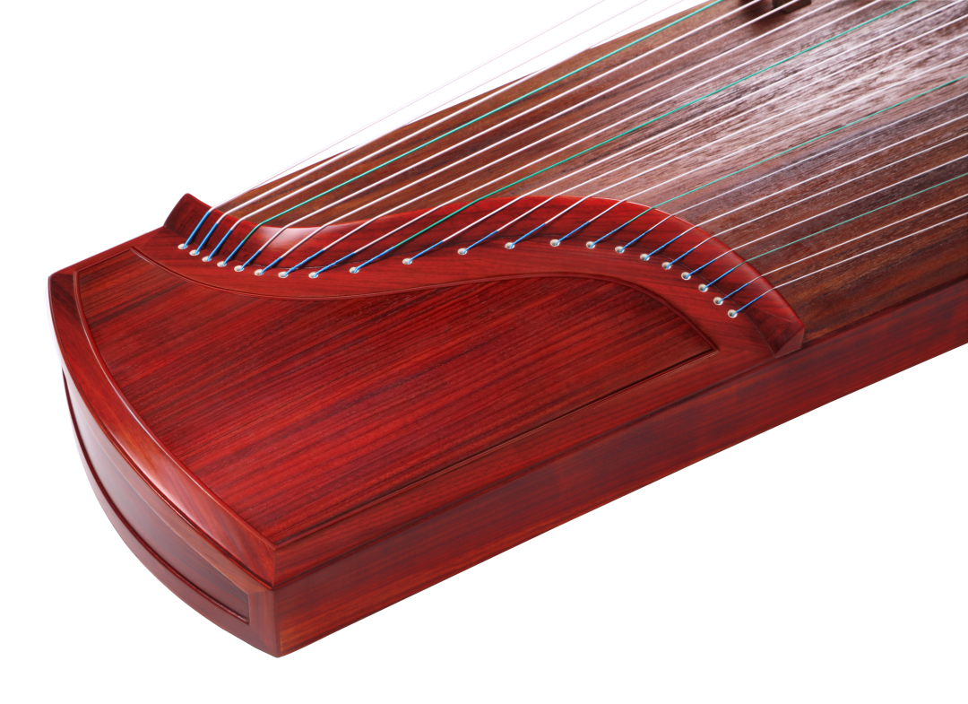 不露圭角大巧若拙月牙古筝02素面邀您品味华夏千年的含蓄风范