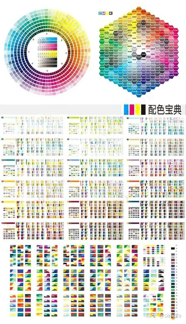 有了这些色卡从此我再也不怕配不好颜色了，看看这些适合于PS、AI、CDR的色卡吧 - 知乎