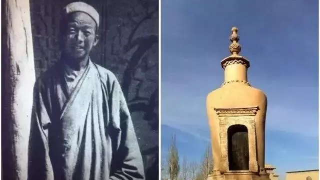 塔身南向面嵌有木质碑铭一方作为墓志,记载了王道士生平,发现藏经洞的