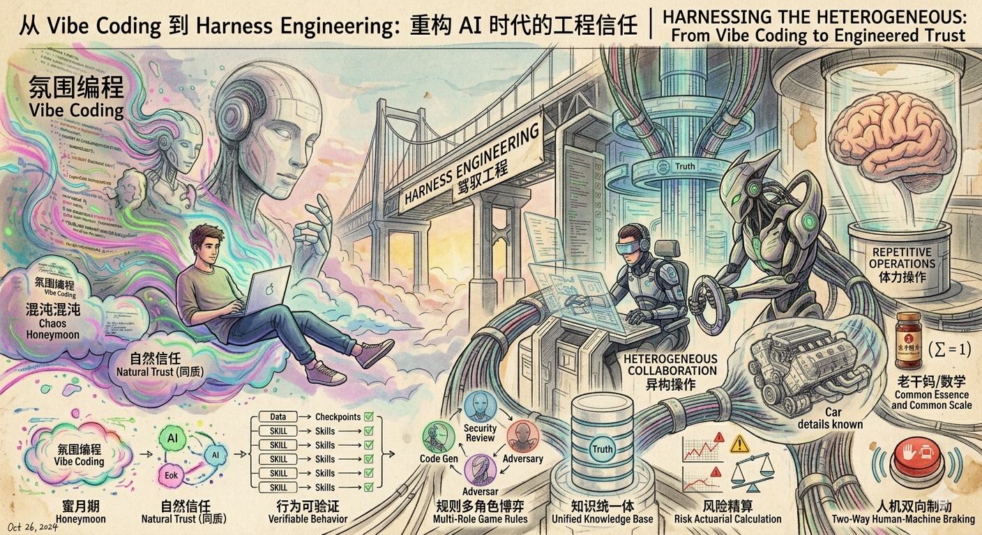 从 Vibe Coding 到 Harness Engineering：重构 AI 时代的工程信任 - 知乎