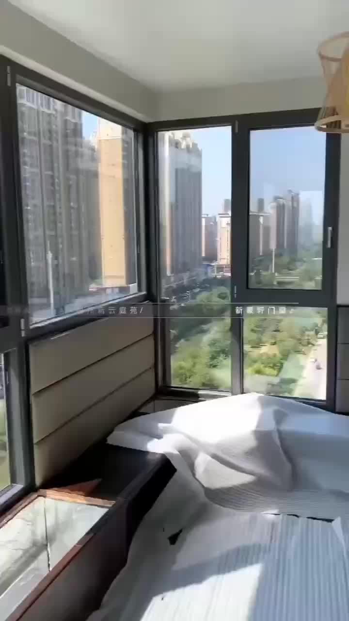 十大门窗品牌新豪轩的全封落地窗,阳台秒变阳光房 - 知乎