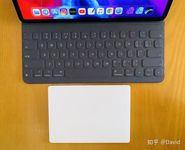 再來說說ipad pro妙控鍵盤也有一些不足