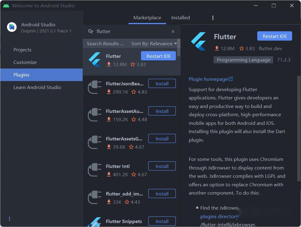 Python flutter app 