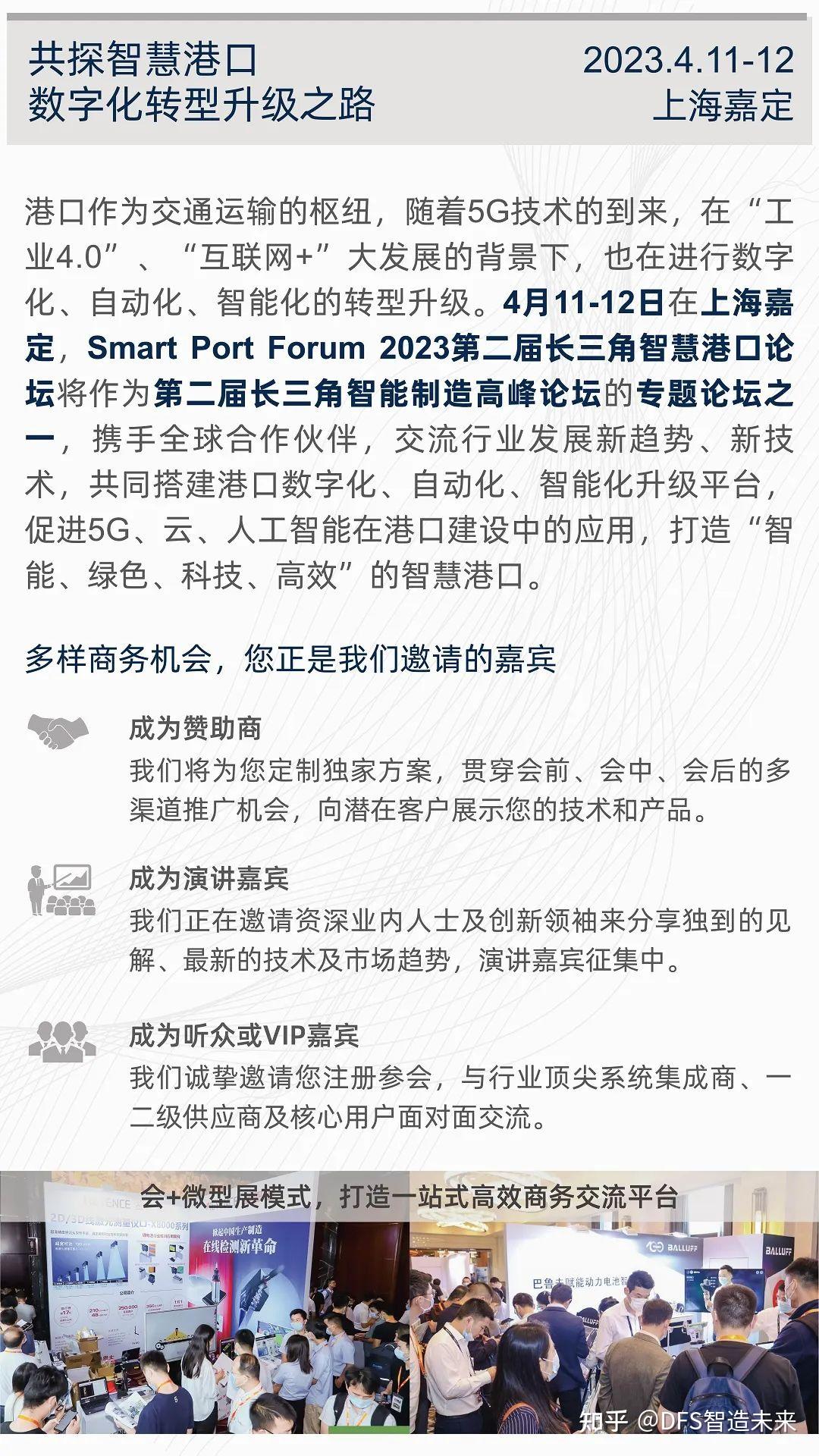 4月上海，2023第二届长三角智慧港口论坛 | 演讲、参会、参展火热招募中~ - 知乎