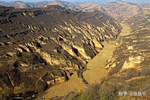 黄土高原的形成与土壤以我国黄河为例,黄河中上游以山地为主,中下游以
