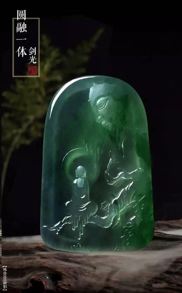 玉雕后起之秀一吴剑光大师翡翠作品欣赏