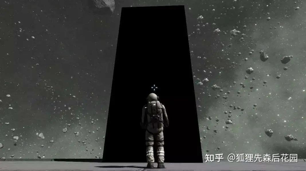 在科幻小说《太空漫游2001》里写了这样一件事,人类在月球上看到一块