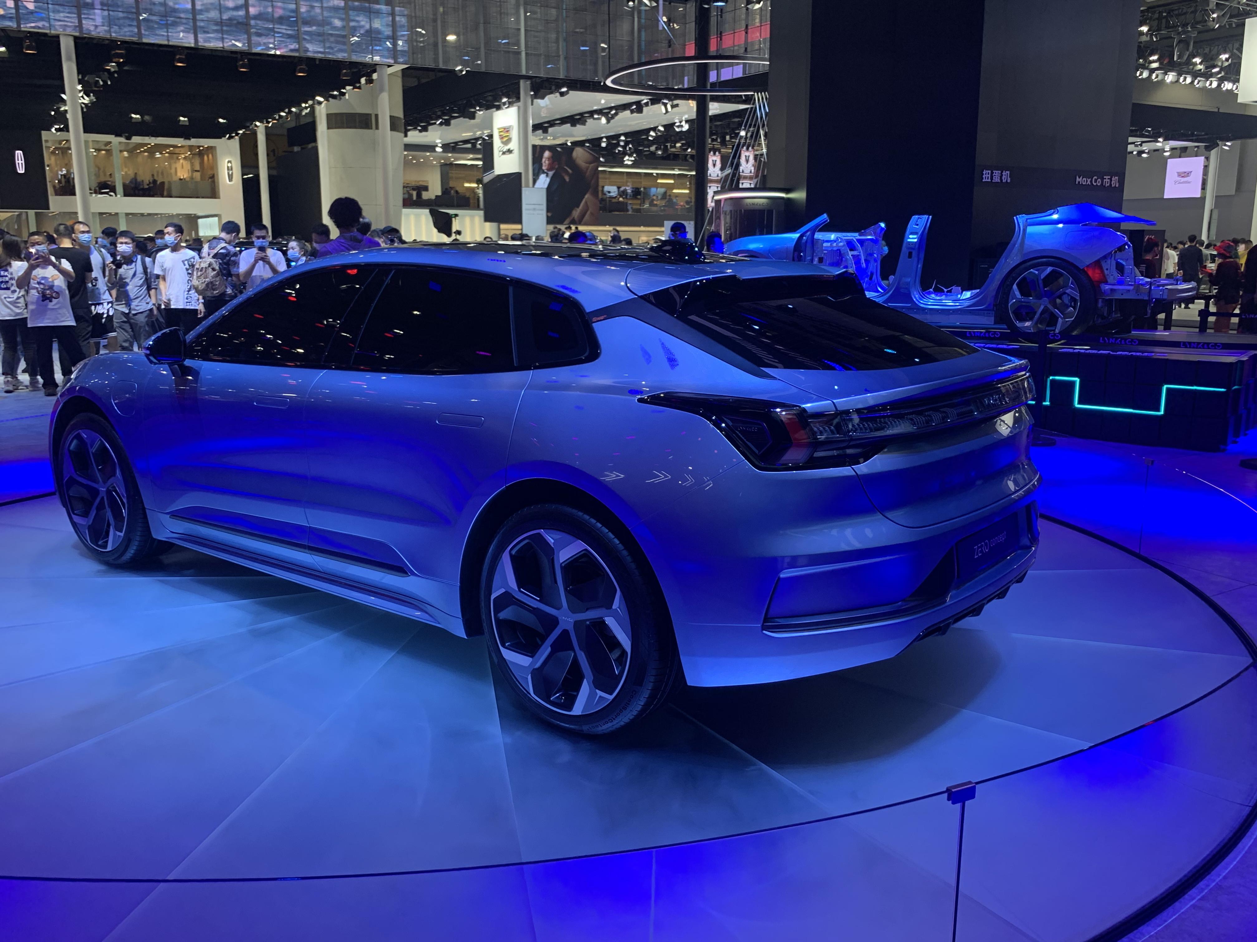 2020广州车展领克zeroconcept潮流时尚的风格