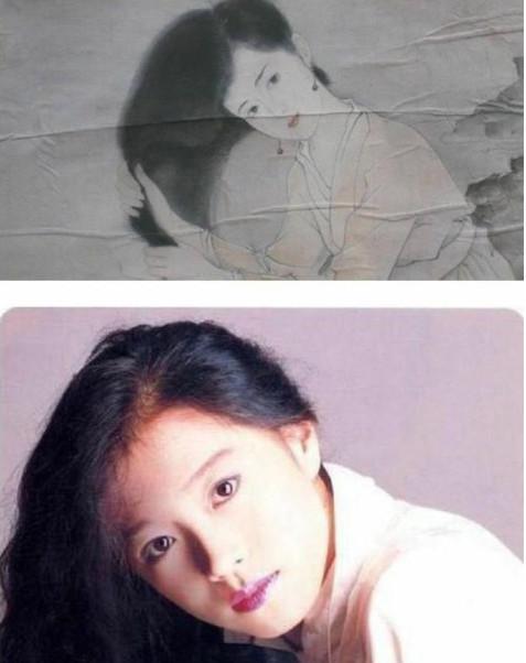 是聂小倩的最佳人选,当年的《倩女幽魂》里美人图就是以她为原型画的