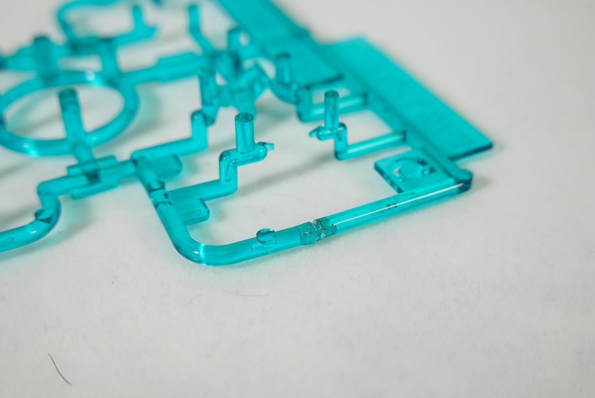 高达模型水口位如何处理?