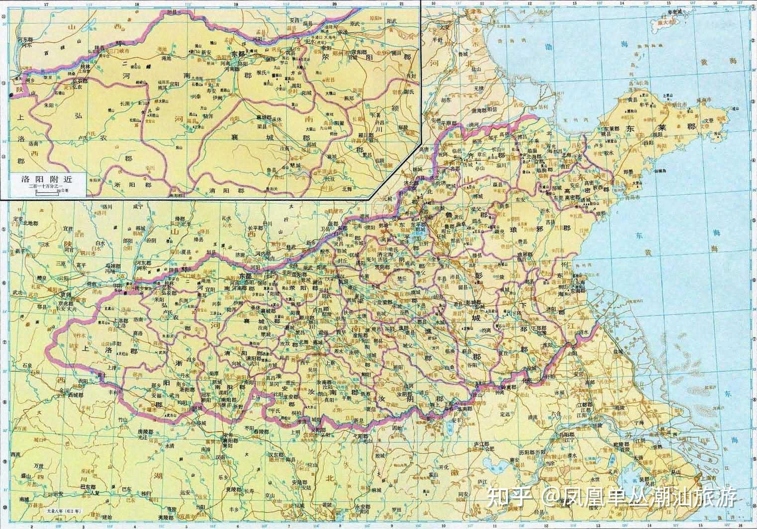 以地图的经纬勾勒河南历史,借历史的脉络再现河南区划变迁.