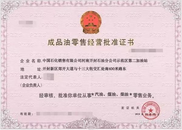 一文说清成品油资质批发零售仓储