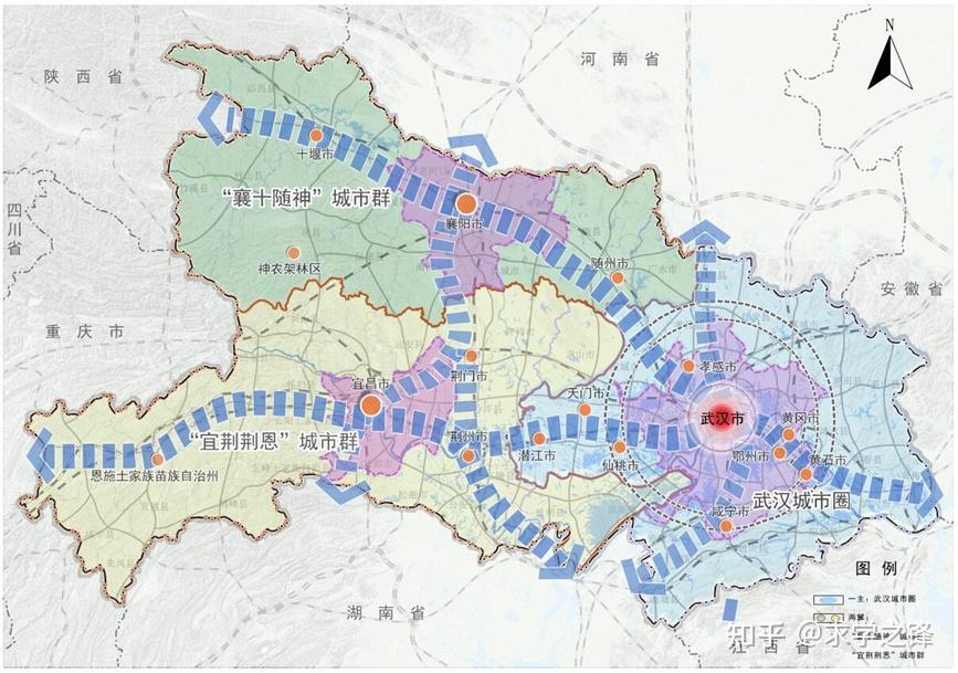 区域发展格局规划——长江经济带(中游篇)