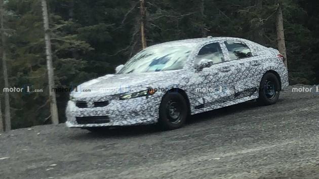 全新本田思域谍照曝光 全新设计预计2021年正式亮相