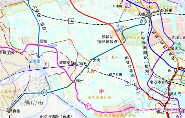 南沙31号线规划线路图图片