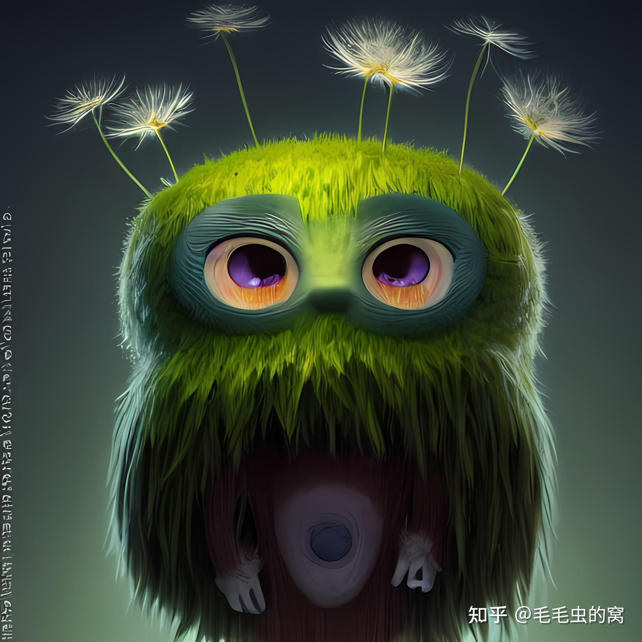 ai插画 | 绿色森林精灵,ai加ae,动起来的ai画像 - 知乎