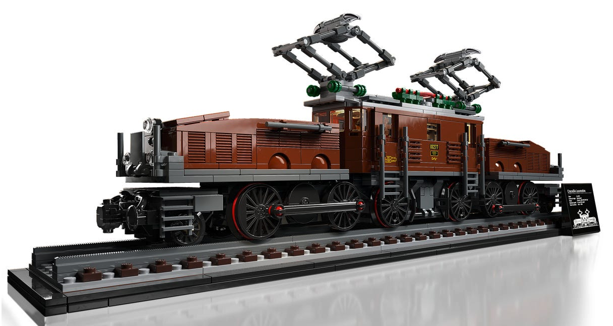 乐高的火车新成员 10277 - 知乎